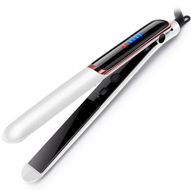 Hair Iron Flat 2-In-1 Ceramic Coating Hair Straightener Comb Hair Curler Beauty Care Iron Healthy Beauty Irons Flat Iron