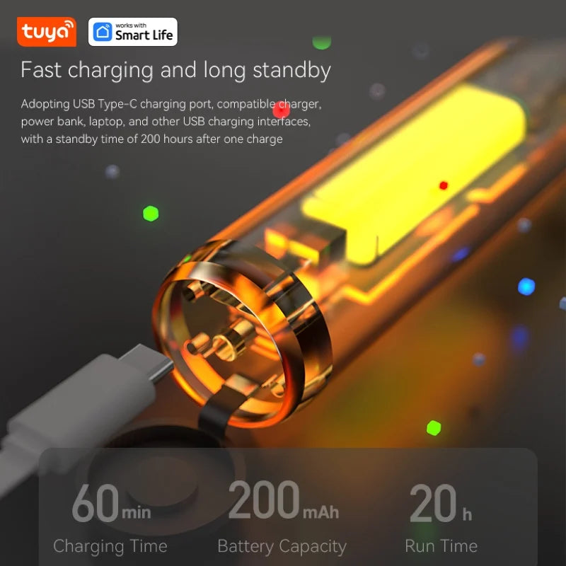 Tuya Smart Jump Rope,App Data Analysis,Workout Jump Ropes for Home Gym,Crossfit,Jumping Rope Counter for Exercise for Men, Women