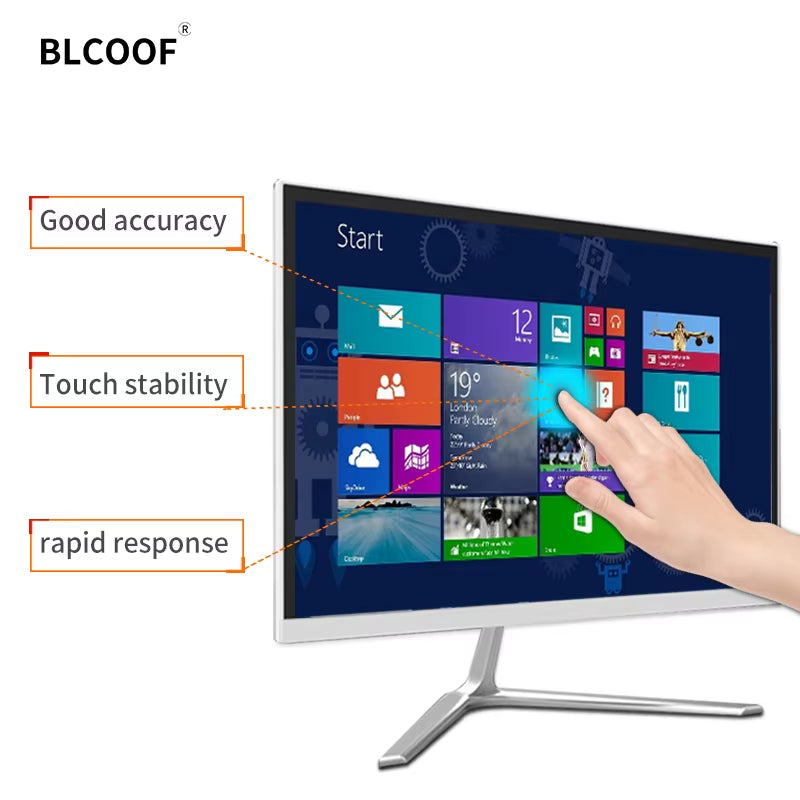 Touch Screen All-In-One Pc Intel Core I7-3770 24 Inch Monoblock PC RAM 8/16GB Gaming Pc Full Set All in One Desktop Computer