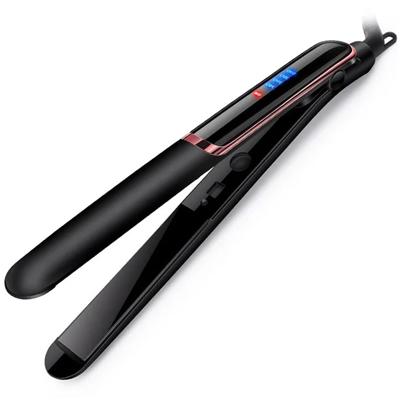 Hair Iron Flat 2-In-1 Ceramic Coating Hair Straightener Comb Hair Curler Beauty Care Iron Healthy Beauty Irons Flat Iron