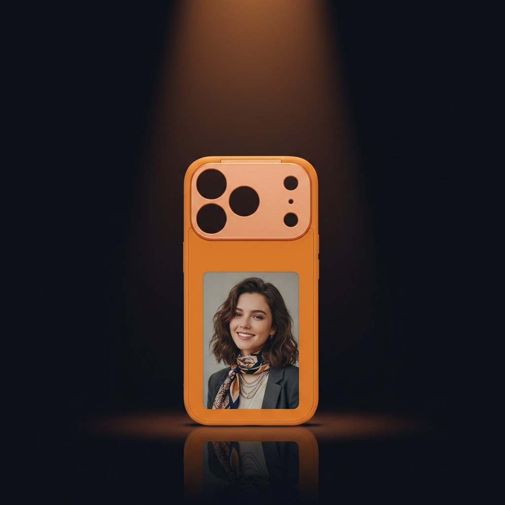 Case Orange face avant