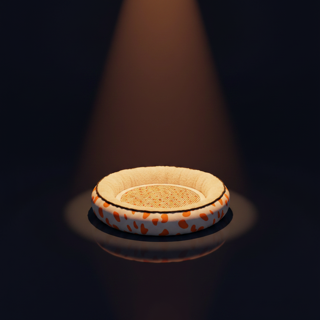 Orange vache With mat
