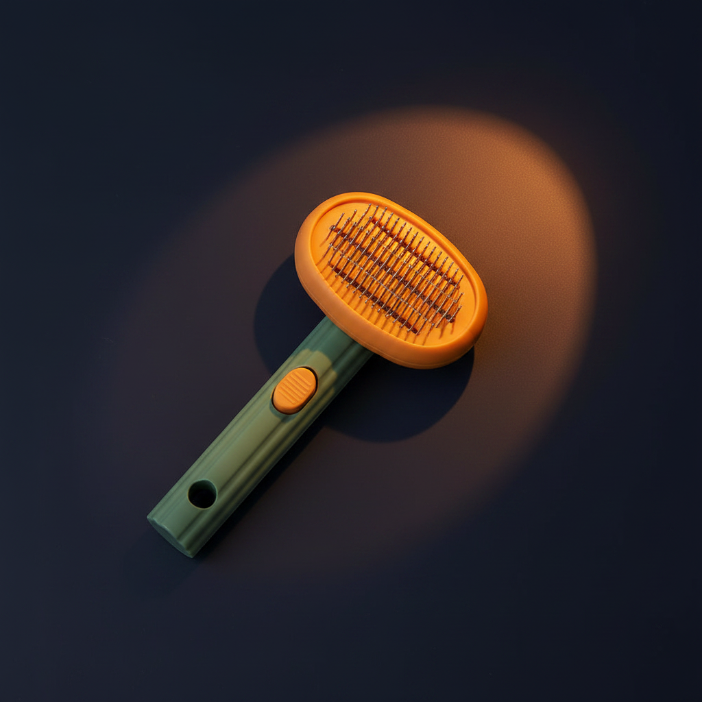 Pumpkin Brush - Flat Lay