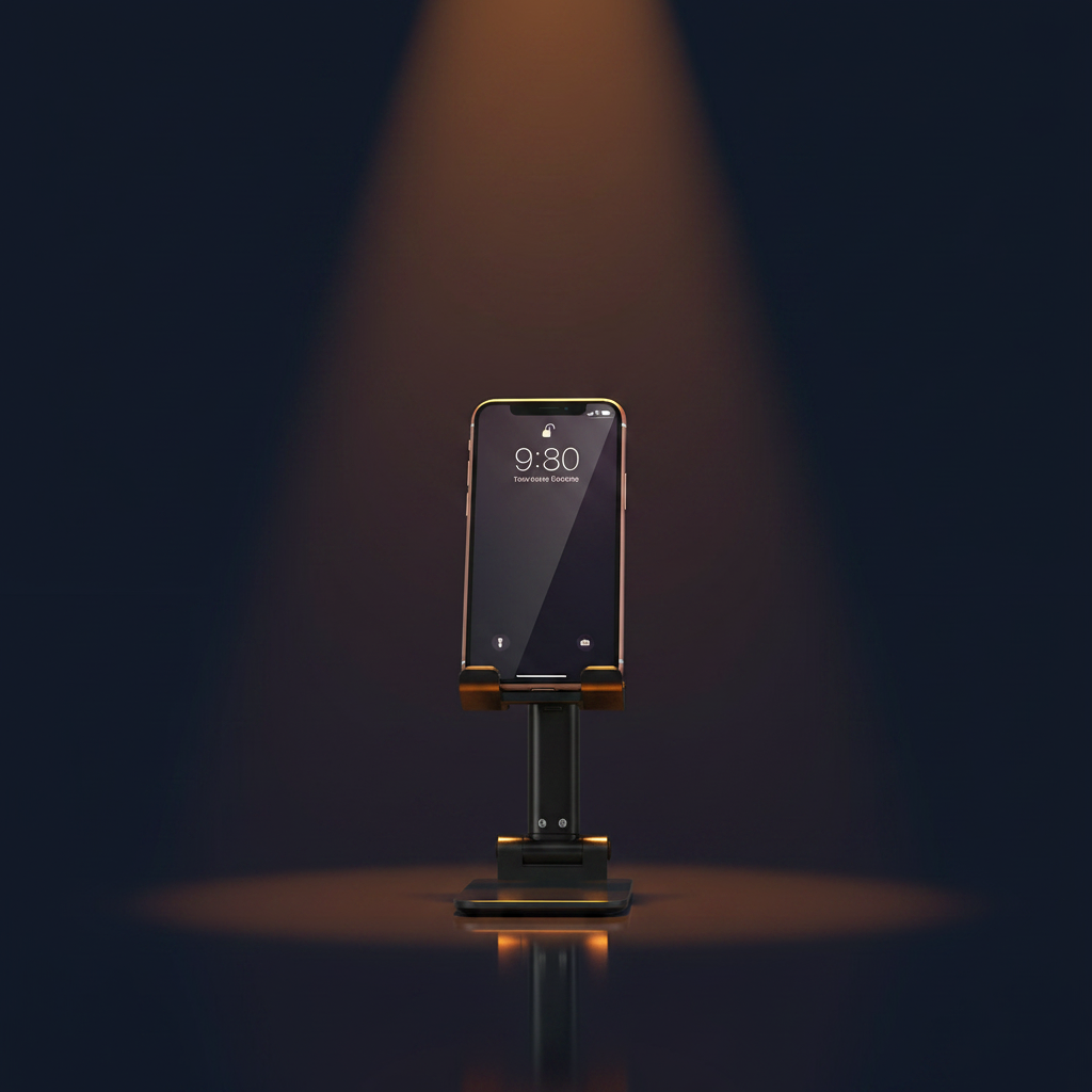 Stand Black téléphone