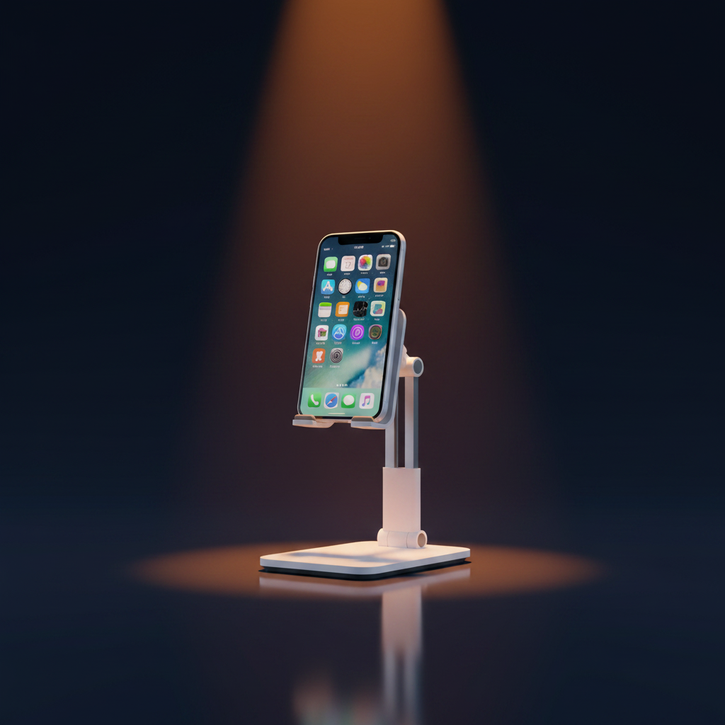 Stand White téléphone